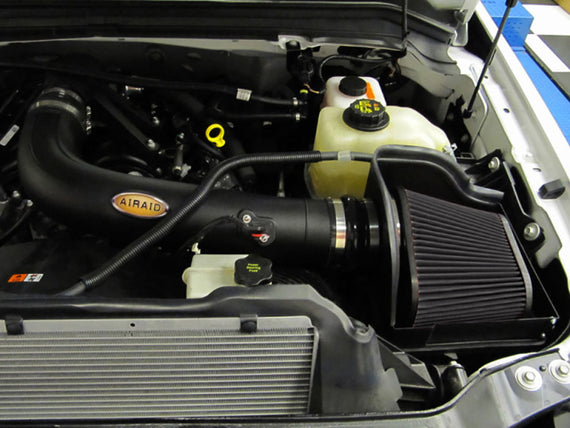 Airaid 08-10 Ford F-250/350 5.4L CAD Intake System w/ Tube (Dry / Black Media) 402-256