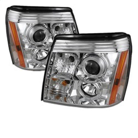 Spyder Cadillac Escalade 02-06 Projector Xenon/HID Model- LED Halo DRL Chrm PRO-YD-CE02-HID-DRL-C 5042279