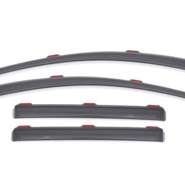 Lund 07-14 Ford Edge Ventvisor Elite Window Deflectors - Smoke (4 Pc.) 184141
