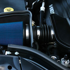 Airaid 05-09 Jeep Grand Cherokee 5.7L Hemi CAD Intake System w/ Tube (Dry / Blue Media) 313-178