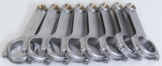 Eagle Chevy Big Block Standard Forged 4340 H-Beam Connecting Rods with ARP2000 Bolts CRS68003D2000