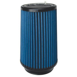 Injen NanoWeb Dry Air Filter 3.25in Filter Neck 4.75in Base/ 6.90in tall/4.00in Top-45 Pleats X-1098-BB