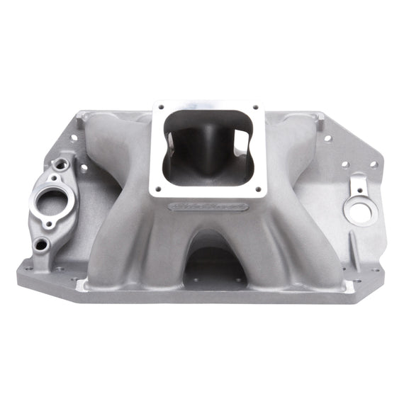Edelbrock Manifold BBC Big Victor II Dominator Flange CNC -Port Matched 28009