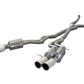 aFe MACHForce XP Exhaust 304SS Cat-Back w/ Polished Tips 12-13 BMW M5 (F10) V8 4.4L (tt) 49-36317-P