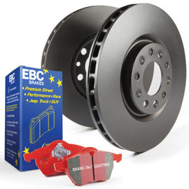 EBC Brakes S12KF1054 S12 Kits Redstuff and RK Rotors S12KF1054