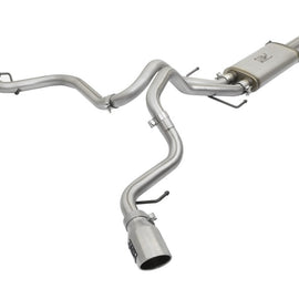 aFe MACH Force-Xp 3in - 2.5in SS Cat-Back Dual Exhaust w/Polished Tips 07-14 Toyota FJ Cruiser 4.0L 49-46029-P