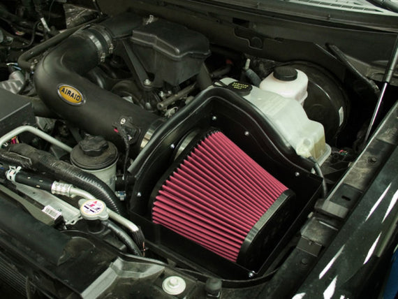 Airaid 09-10 Ford F-150/ 07-13 Expedition 5.4L CAD Intake System w/ Tube (Oiled / Red Media) 400-231