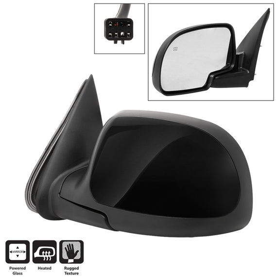 xTune 99-02 Chevy Silverado Power Heated Mirror - Left MIR-03CS99-PW-L 9938634
