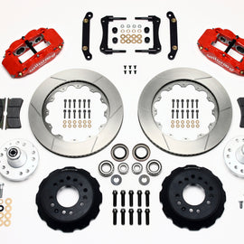 Wilwood Narrow Superlite 6R Front Hub Kit 14.00in Red 79-81 Camaro 140-10493-R