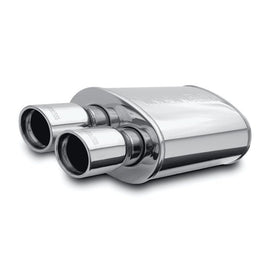 MAGNAFLOW STAINLESS STEEL STREET SERIES MUFFLER AND TIP COMBO 14862 14862