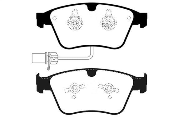 EBC 13-18 Bentley Continental 4.4TT Yellowstuff Front Brake Pads DP42317R