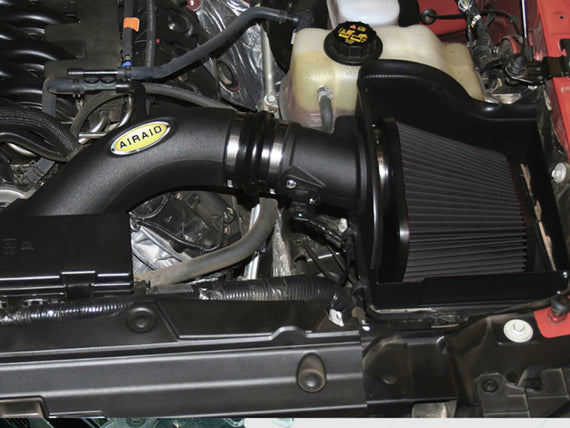 Airaid 11-13 Ford F-150 5.0L CAD Intake System w/ Tube (Dry / Black Media) 402-299