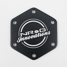 NRG Carbon Fiber Horn Delete Button Circular Logo Front/ Back STR-640CF