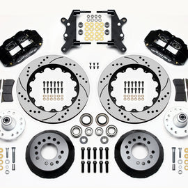 Wilwood Narrow Superlite 6R Front Hub Kit 14.00in Drilled 60-68 Ford / Mercury Full Size / Galaxie 140-13655-D