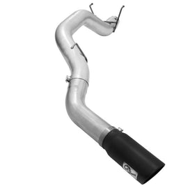 aFe Power 5" DPF Back Alum Exhaust Blk Tip 13-18 Dodge Ram 6.7L Diesel Mega Cab 49-02039-B