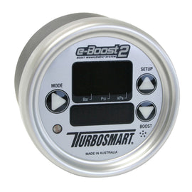 Turbosmart TS-0301-1004 eB2 Electronic Boost Controller Gauge 66mm Silver TS-0301-1004