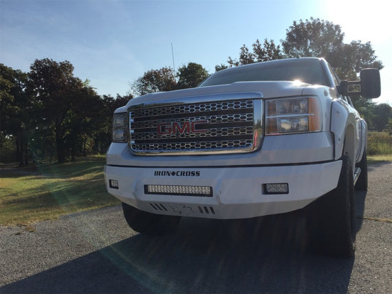 Iron Cross 14-15 GMC Sierra 1500 Low Profile Front Bumper - Primer RAW 40-315-14