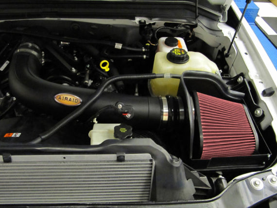 Airaid 08-10 Ford F-250/350 5.4L CAD Intake System w/ Tube (Dry / Red Media) 401-256