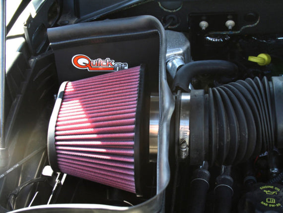 Airaid 05-11 Dodge Dakota/06-09 Mitsu Raider 3.7/4.7L CAD Intake System w/o Tube (Dry / Red Media) 301-165