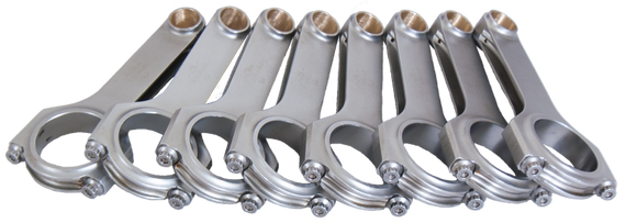 Eagle Chevy 305/350/LT1 /Ford 351 Forged 4340 H-Beam Connecting Rods w/ 7/16in ARP2000 (Set of 8) CRS6000B3D2000