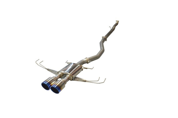 Injen 17-19 Honda Civic Type-R 3in SS Cat-Back Exhaust w/ Dual Burnt Titanium Tips SES1582TT