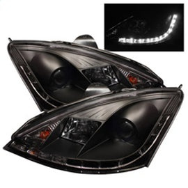 Spyder Ford Focus 00-04 Projector Headlights (Do Not Fit SVT Model)- DRL Blk PRO-YD-FF00-DRL-BK 5010162