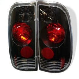 Spyder Fit Ford 250/350/450/550 Super Duty 99-07 Euro Style Tail Lights - Black 5003348