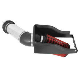 Spectre 99-03 Ford F250/350 V8-7.3L DSL Air Intake Kit - Polished w/Red Filter 9922