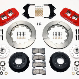 Wilwood AERO6 Front Hub Kit 14.00-Red WWE ProSpindle 140-10641-R