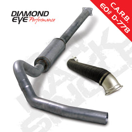 Diamond Eye KIT 4in Catback Single w/ TDP SS 04-05 Chevy/GMC 6.6L Duramax 2500/3500 K4120S