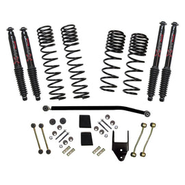 Skyjacker 2020 Jeep JL 4WD Diesel 3.5-4in Dual Rate Long Travel Sus Lift Kit w/ Black Max Shocks JL40BPBLTD