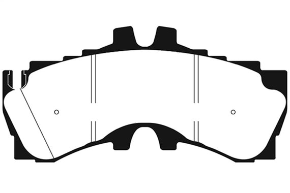 EBC 2018+ Lexus LC500 5.0L Redstuff Front Brake Pads DP32323C