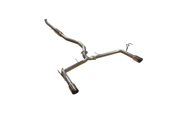 Injen 16-20 Honda Civic 1.5L Turbo 4Cyl (Sedan) 63mm SS Cat-Back Exhaust w/ Dual Burnt Titanium Tips SES1572TT