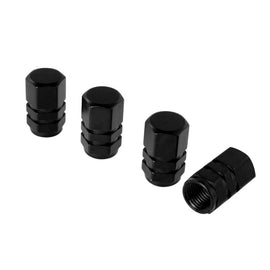 Xtune Tires Valve Stem Cap 4pcs Black ACC-VC01-BK 9933370