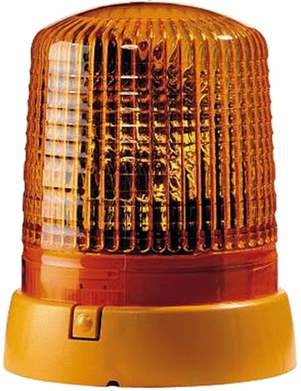 Hella KL 7000 Series 24V Amber Fixed Rotating Beacon 008061111