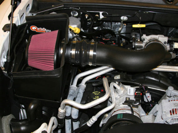 Airaid 05-06 Dodge Dakota / 06 Mitsubishi Raider 4.7L CAD Intake System w/ Tube (Dry / Red Media) 301-175