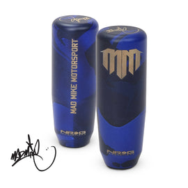 NRG Universal Shift Knob - Heavy Weight - Mad Mike Signature Short Shifter - Blue Camo SK-450CM-MM