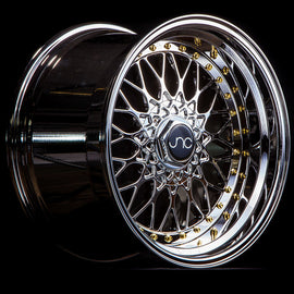 JNC 004 Platinum Gold Rivets 18x8.5 5x112/5x120 +et30 cb.73.1 Wheel/Rim 1523392741401