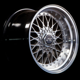 JNC 004 Hyper Black Machined Lip 15x8 4x100/114.3 +20 Wheel/Rim 28870102286413