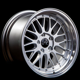 JNC 005 Silver Machine Lip 17x8.5 5x112 +et30 cb.66.66 Wheel/Rim 1523420037145