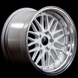 JNC 005 White Machine Lip 19x9.5 5x112 +35 cb66.56 Wheel/Rim 20933273976909