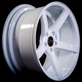 JNC 026 White 18x9 5x112 +35 cb 66.66 Wheel/Rim 27913879388237