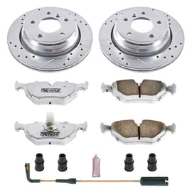 Power Stop 01-03 BMW 525i Rear Z26 Street Warrior Brake Kit K3125-26