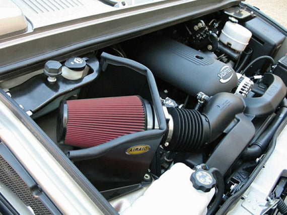Airaid 07-09 Hummer H2/SUT 6.0L CAD Intake System w/o Tube (Dry / Red Media) 201-183
