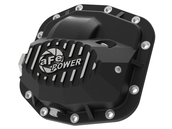 aFe Pro Series Front Differential Cover Black 2018+ Jeep Wrangler (JL) V6 3.6L (Dana M186) 46-71010B