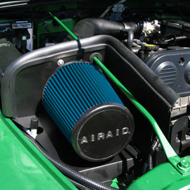 Airaid 03-06 Jeep Wrangler 2.4L CAD Intake System w/ Tube (Dry / Blue Media) 313-137