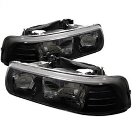 Spyder Chevy Silverado 1500 99-02/Chevy Silverado 3500 01-02 Crystal Headlights Blk HD-YD-CSIL99-BK 5012470