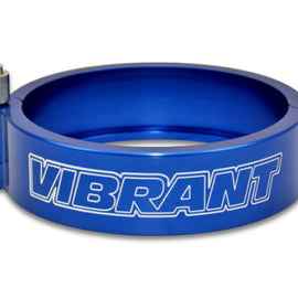 Vibrant 3.5in HD Quick Release Clamp w/Pin - Anodized Blue 12537B