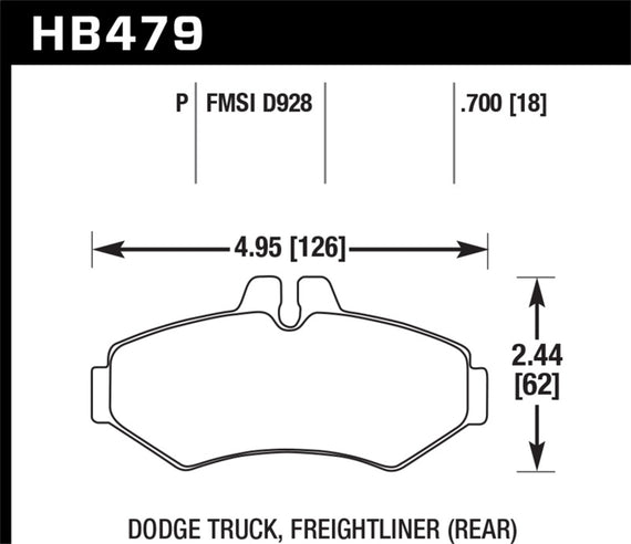 Hawk Super Duty Street Brake Pads HB479P.700