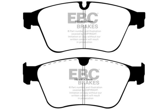 EBC DP31937C REDSTUFF CERAMIC PERFORMANCE BRAKE PADS - FRONT DP31937C